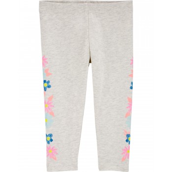 Carter's Leggins Diseño Floral Print para bebés niñas de 6 a 9 meses