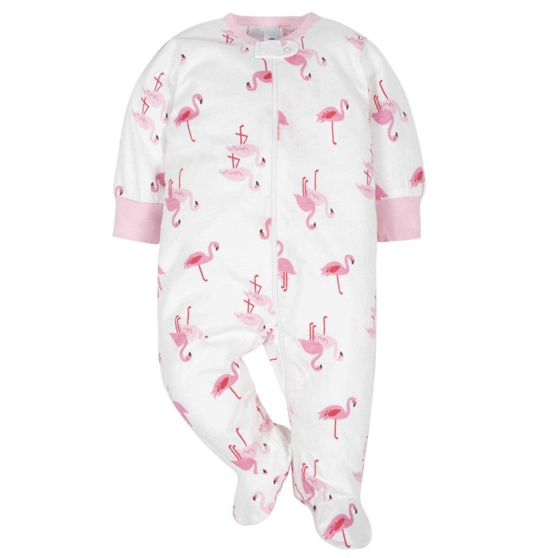 Gerber Lima Pijama Enterizo 100% algodón para bebés niñas de 3 a 6 meses