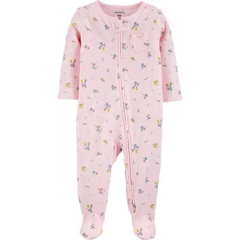 Carter's Lima Pijama algodón térmico para Bebés Niñas de 6 a 9 Meses