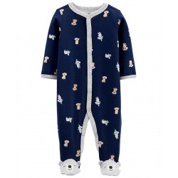 Carter's Pijama Enterizo tipo footies con diseño de Koalas 100% algodón para bebé niño recién nacido