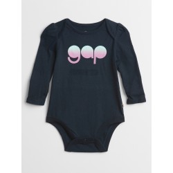 Baby Gap Body galaxia azul manga larga 100% algodón para bebé niña de 12 a 18 meses