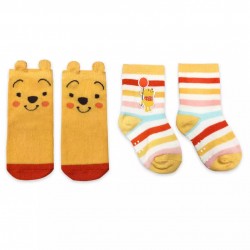 Shop Disney Pack 2 pares de medias Winnie Pooh para bebé de 12 a 24 meses