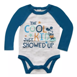 Shop Disney Body Mickey Mouse Manga Larga 100% Algodón Orgánico para Bebé Niño de 12 a 18 Meses