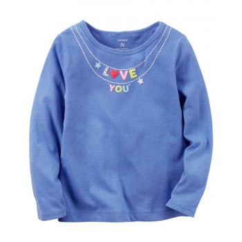 polos de niñas manga larga