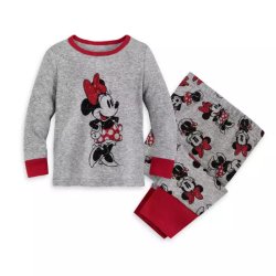 Shop Disney Pijama Manga Larga de 2 Piezas Minnie Mouse 100% Algodón Orgánico para Bebé Niña de 18 a 24 meses