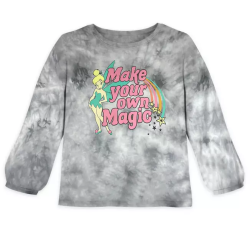 Shop Disney Polo Manga Larga Tie-Dye con Diseño de Tinker Bell 100% Algodón para Niña de 2 a 3 años