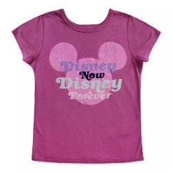 Shop Disney Polo Morado Manga Corta con Diseño de Disney para Niña de 2 a 3 Años