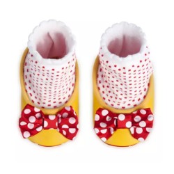 ShopDisney Botines Amarillo modelo de Minnie Mouse para niña de 12 a 18 meses