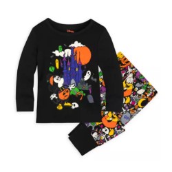 ShopDisney Conjunto 2 Piezas, Polo y Pantalón Mickey Mouse y sus amigos Halloween 100% algodón Para Bebé Niño de 12 a 18 Meses