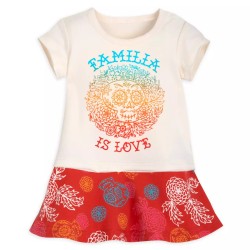 ShopDisney Vestido con Diseño de Coco - Familia manga corta para bebé niña de 18 a 24 meses