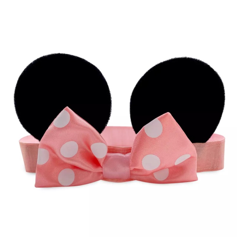 Disney-diademas elásticas de Mickey mouse y Minnie para niña