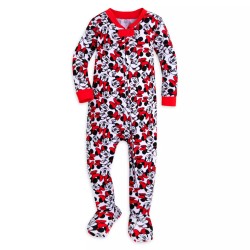 ShopDisney Pijama Enterizo de Minnie Mouse Manga Larga para Bebé Niña de 3 a 6 Meses