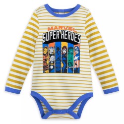 ShopDisney Body de Superheroes de Márvel 100% Algodón Manga Larga para bebé niño de 6 a 9 meses
