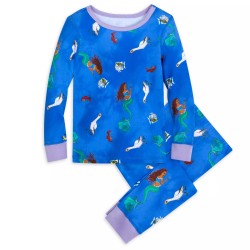 ShopDisney Pijama 2 Piezas de la Sirenita Ariel y sus Amigos Manga Larga para Niña de 2 Años