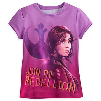 Shop Disney Polo de la Sargento Jyn Erso - Rogue One Star Wars Poliéster manga corta para niñas de 4 años