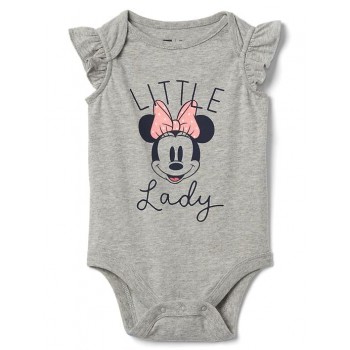 Baby Gap Body Minnie Mouse Disney 100% algodón manga corta para bebé niña de 3 a 6 meses